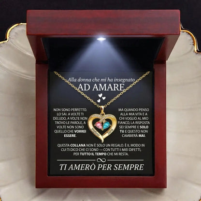 KM™ Collana "Promessa d'Amore"