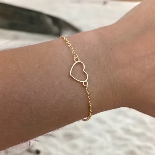 Bracciale Cuore Regolabile