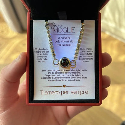 KEEP MEMORIES™ Pulsera conmemorativa "Para mi hijo"
